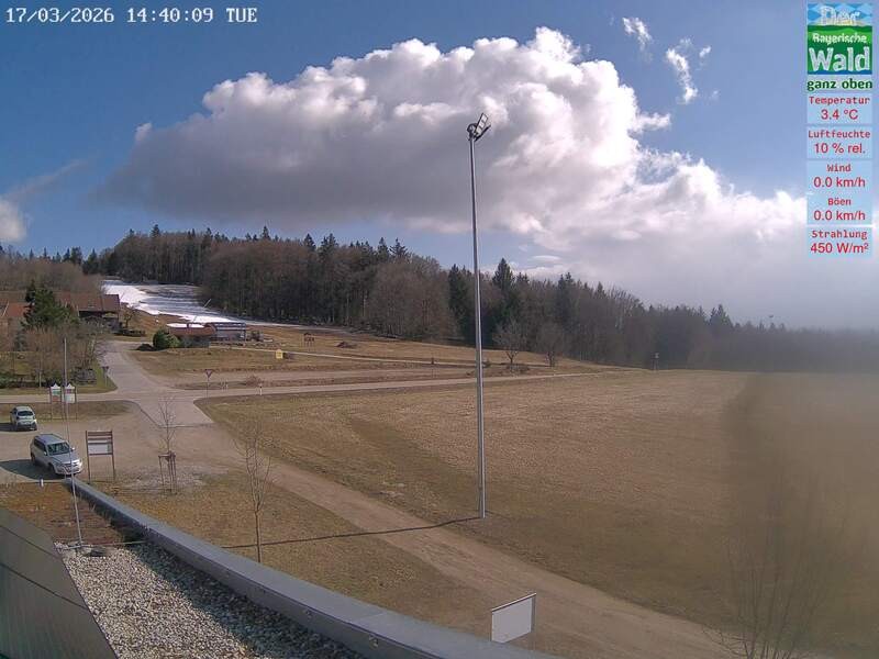 Archived image Webcam DSV Nordic Aktivzentrum Waldmünchen-Althütte - East