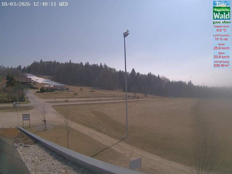 Archiv Foto Webcam DSV Nordic Aktivzentrum Waldmünchen-Althütte - Osten