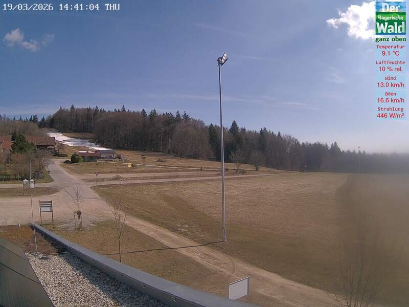 Archiv Foto Webcam DSV Nordic Aktivzentrum Waldmünchen-Althütte - Osten