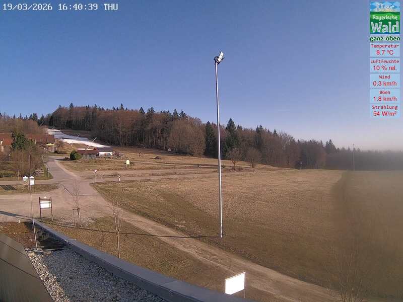 Archiv Foto Webcam DSV Nordic Aktivzentrum Waldmünchen-Althütte - Osten