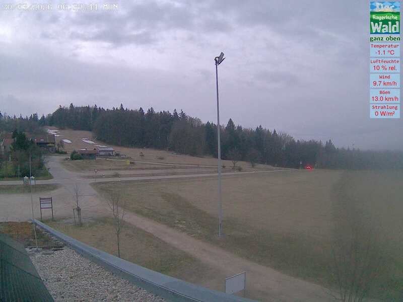 Archived image Webcam DSV Nordic Aktivzentrum Waldmünchen-Althütte - East