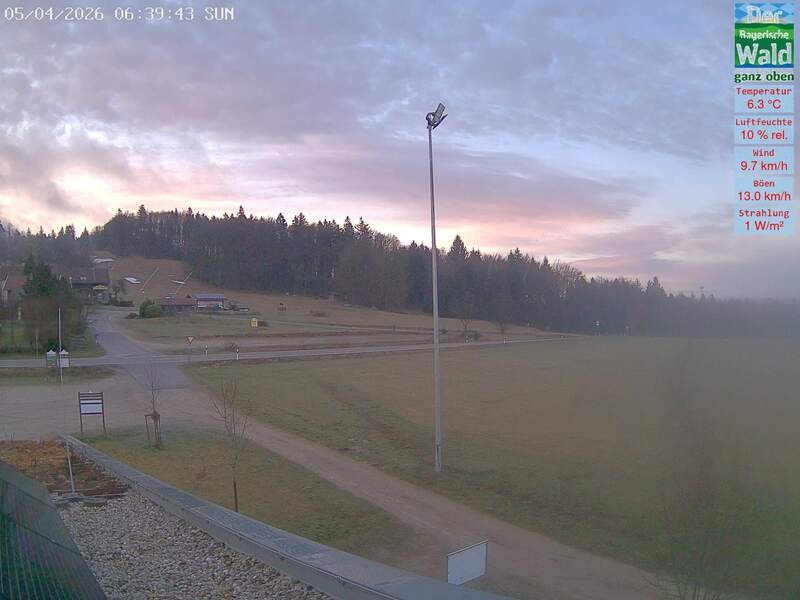Archiv Foto Webcam DSV Nordic Aktivzentrum Waldmünchen-Althütte - Osten