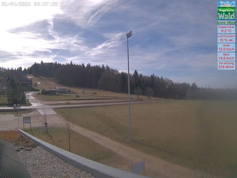 Archiv Foto Webcam DSV Nordic Aktivzentrum Waldmünchen-Althütte - Osten