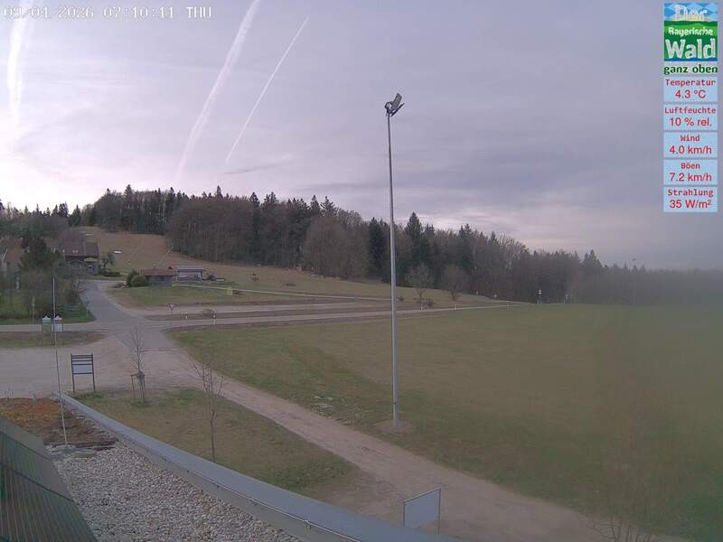 Archiv Foto Webcam DSV Nordic Aktivzentrum Waldmünchen-Althütte - Osten