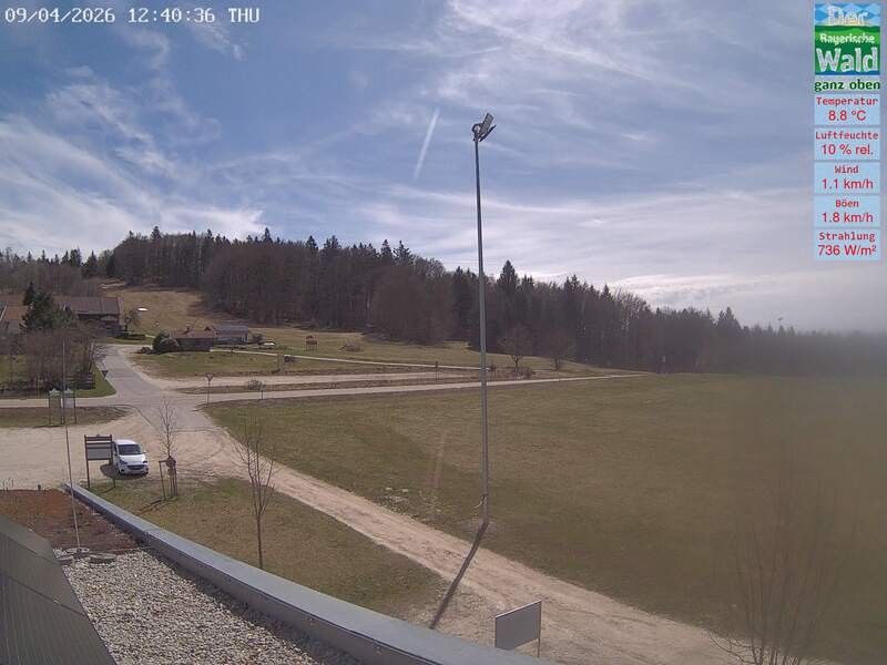 Archiv Foto Webcam DSV Nordic Aktivzentrum Waldmünchen-Althütte - Osten