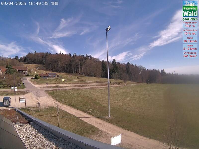 Archiv Foto Webcam DSV Nordic Aktivzentrum Waldmünchen-Althütte - Osten