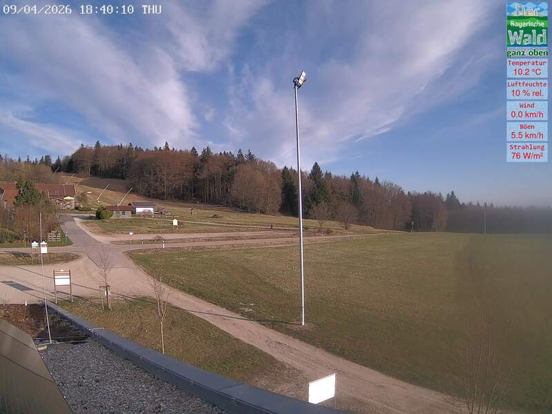 Archiv Foto Webcam DSV Nordic Aktivzentrum Waldmünchen-Althütte - Osten