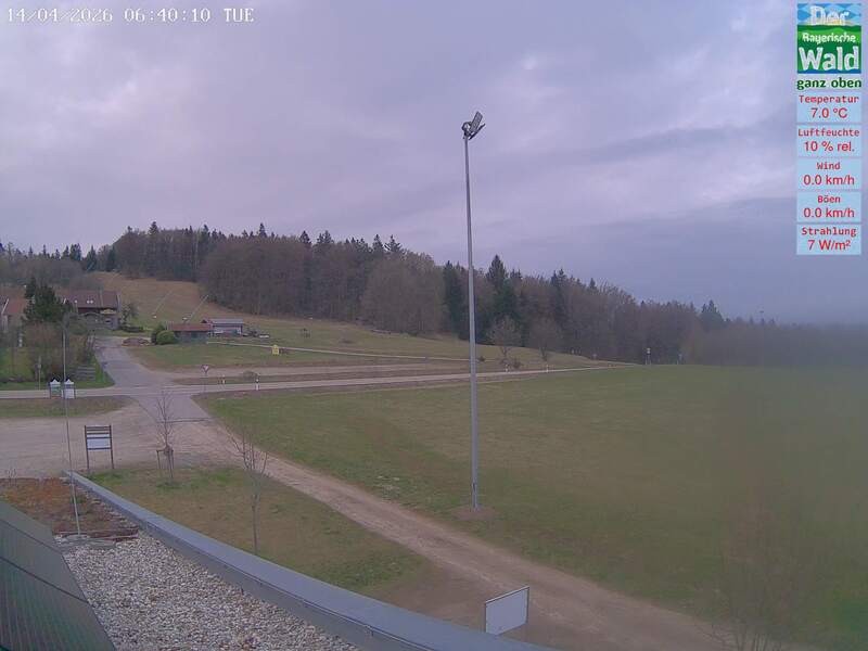 Archived image Webcam DSV Nordic Aktivzentrum Waldmünchen-Althütte - East