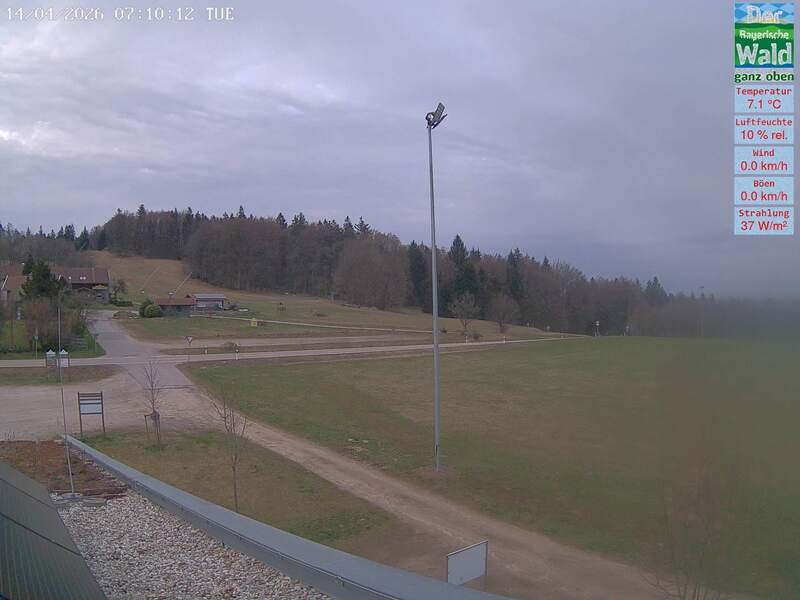 Archived image Webcam DSV Nordic Aktivzentrum Waldmünchen-Althütte - East