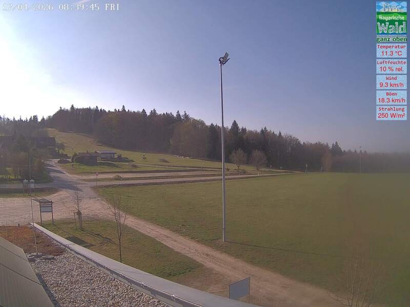 Archived image Webcam DSV Nordic Aktivzentrum Waldmünchen-Althütte - East