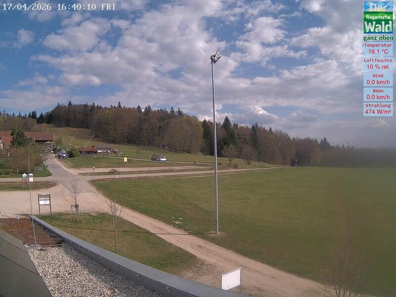 Archived image Webcam DSV Nordic Aktivzentrum Waldmünchen-Althütte - East