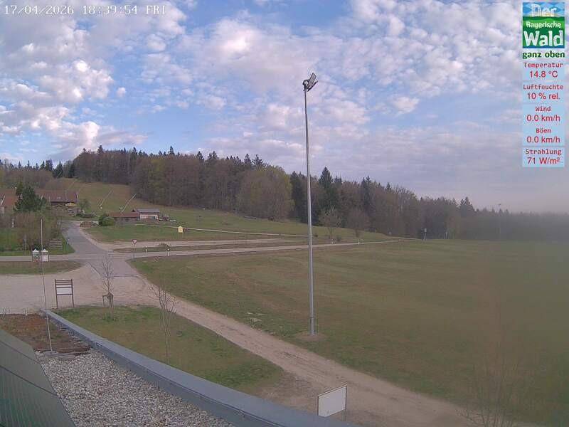 Archived image Webcam DSV Nordic Aktivzentrum Waldmünchen-Althütte - East