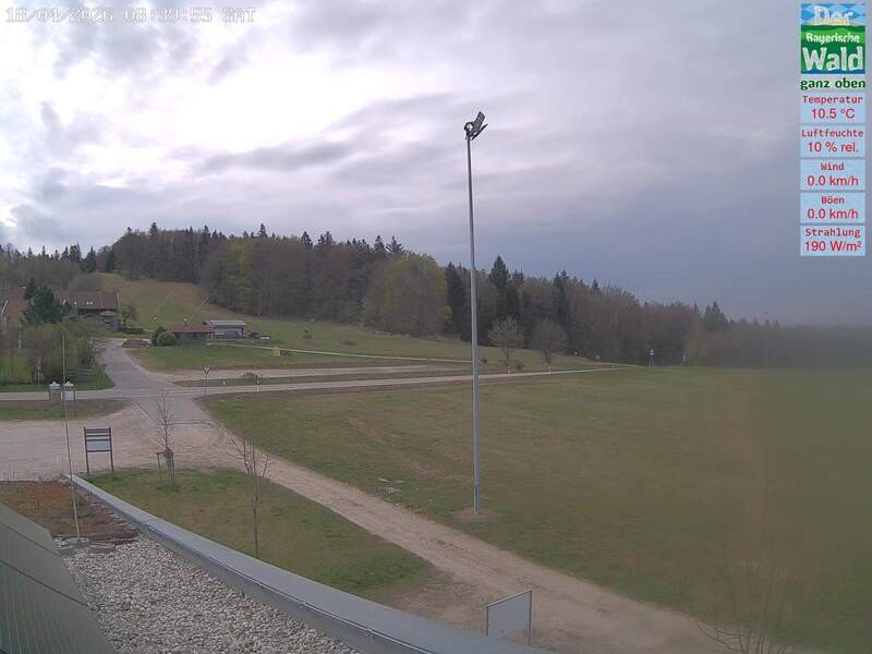 Archiv Foto Webcam DSV Nordic Aktivzentrum Waldmünchen-Althütte - Osten
