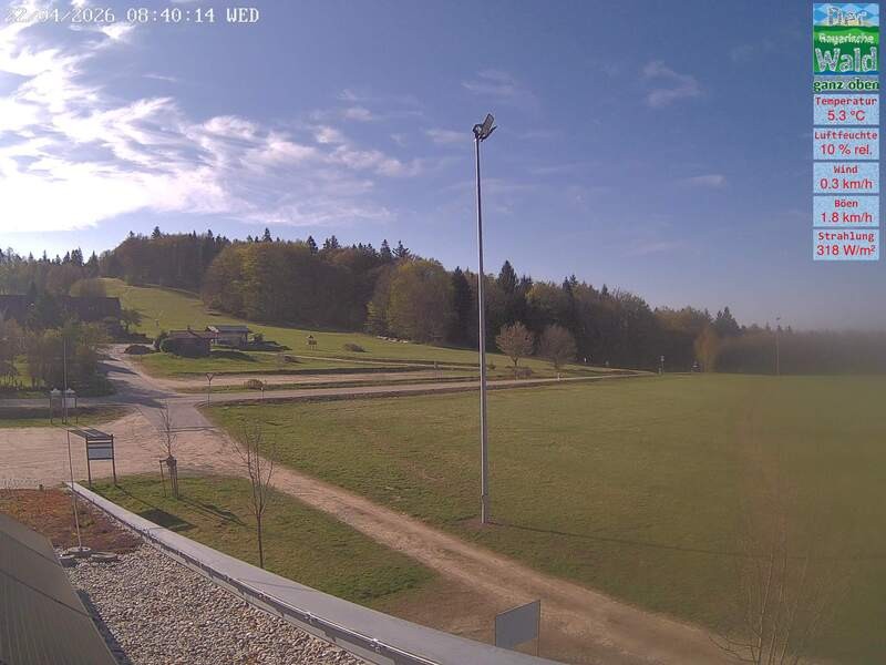 Archiv Foto Webcam DSV Nordic Aktivzentrum Waldmünchen-Althütte - Osten