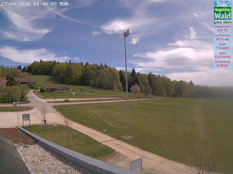 Archiv Foto Webcam DSV Nordic Aktivzentrum Waldmünchen-Althütte - Osten