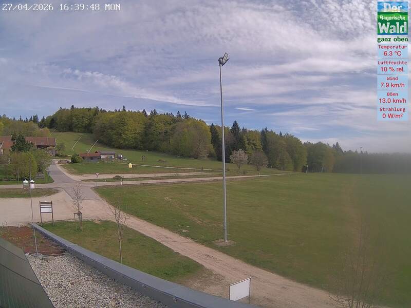 Archiv Foto Webcam DSV Nordic Aktivzentrum Waldmünchen-Althütte - Osten