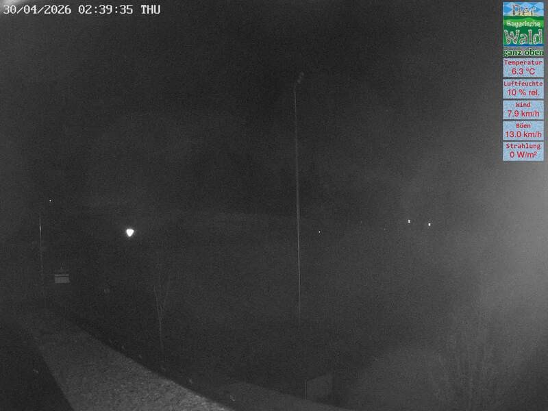 Archiv Foto Webcam DSV Nordic Aktivzentrum Waldmünchen-Althütte - Osten