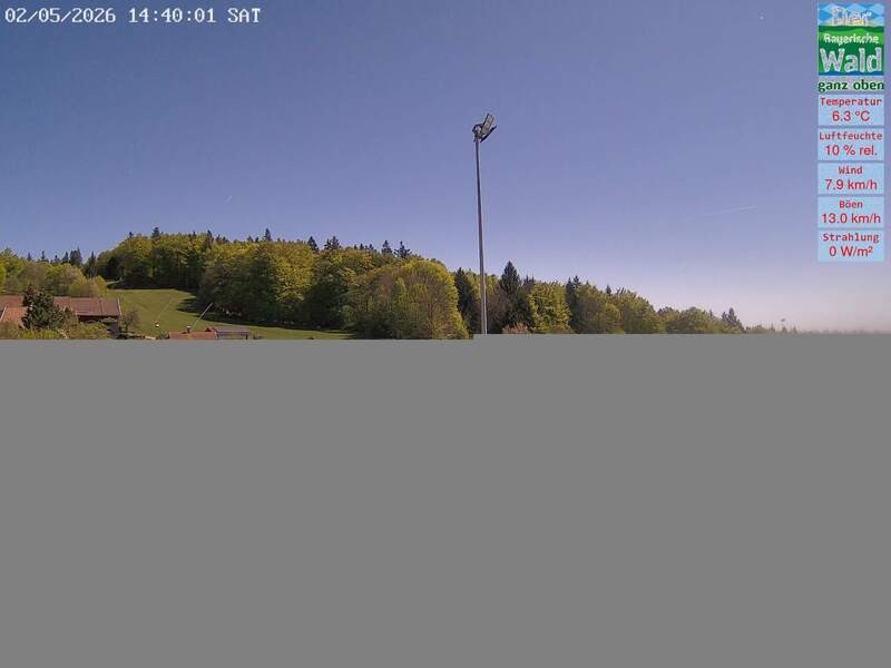 Archiv Foto Webcam DSV Nordic Aktivzentrum Waldmünchen-Althütte - Osten