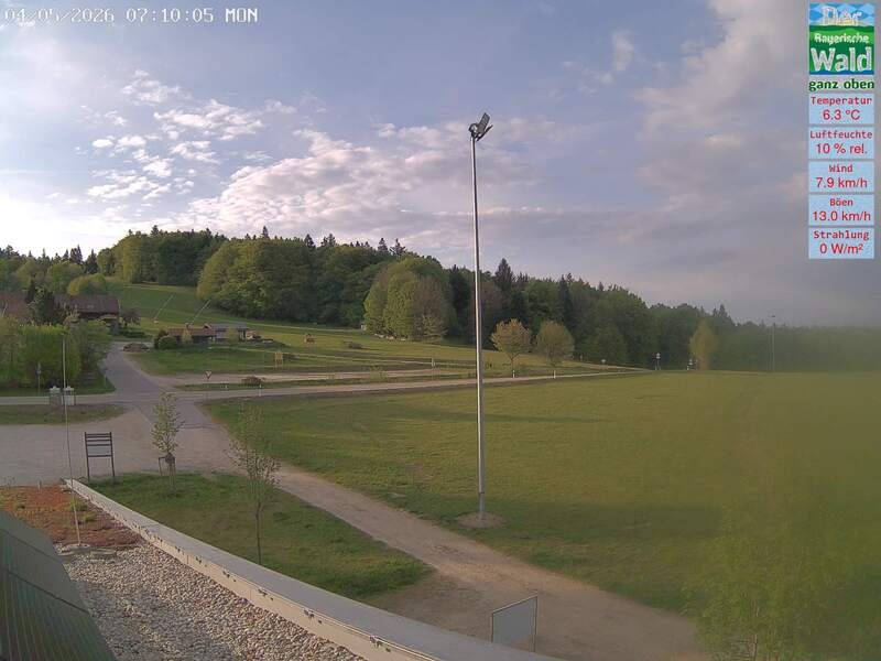 Archiv Foto Webcam DSV Nordic Aktivzentrum Waldmünchen-Althütte - Osten