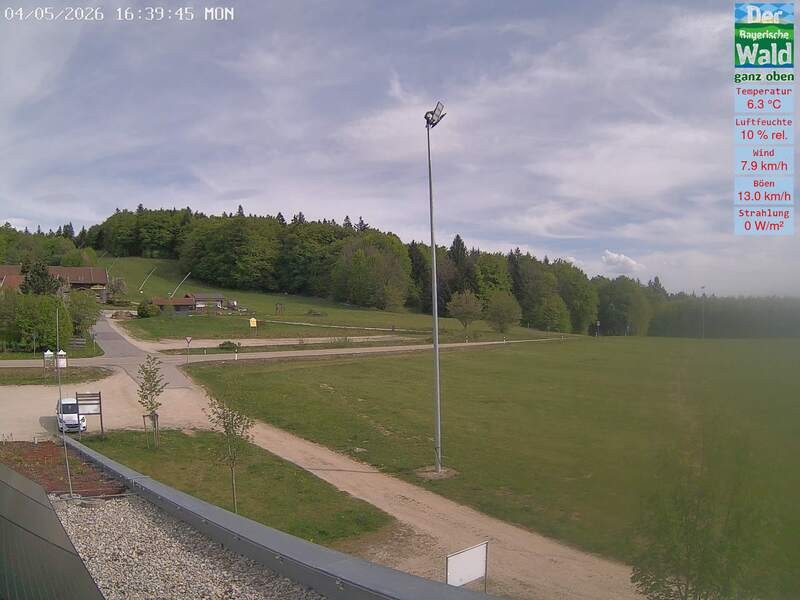 Archiv Foto Webcam DSV Nordic Aktivzentrum Waldmünchen-Althütte - Osten