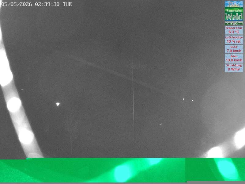 Archived image Webcam DSV Nordic Aktivzentrum Waldmünchen-Althütte - East