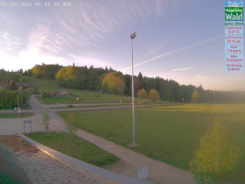 Archived image Webcam DSV Nordic Aktivzentrum Waldmünchen-Althütte - East