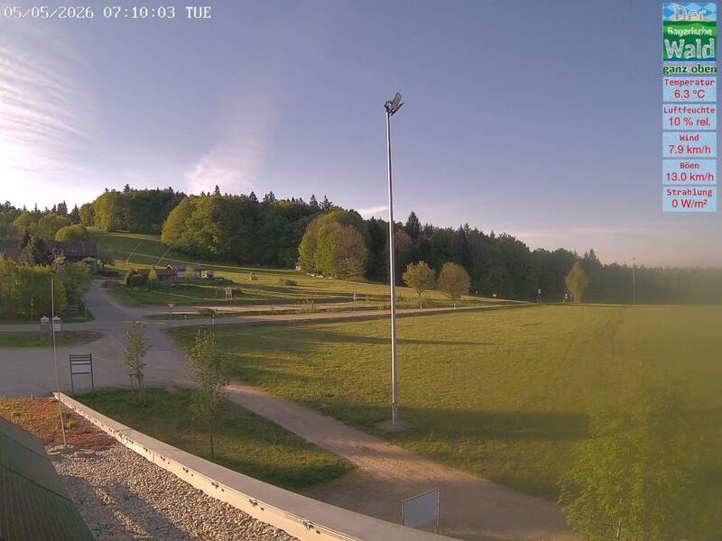 Archived image Webcam DSV Nordic Aktivzentrum Waldmünchen-Althütte - East