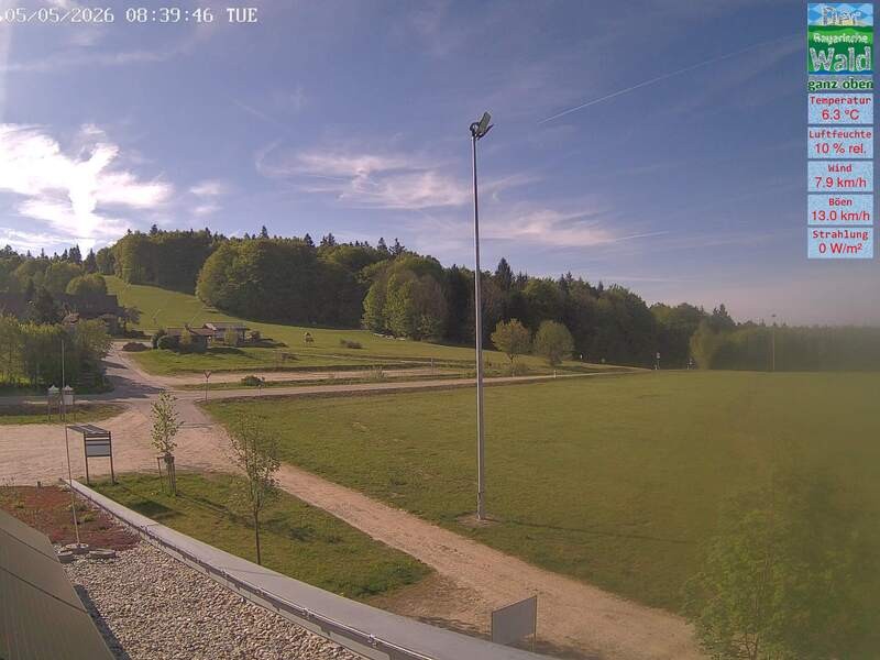 Archived image Webcam DSV Nordic Aktivzentrum Waldmünchen-Althütte - East