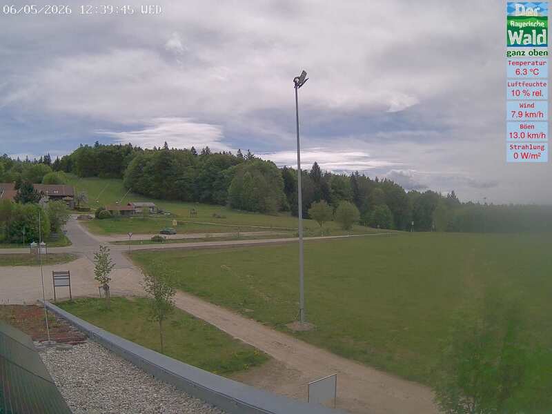 Archived image Webcam DSV Nordic Aktivzentrum Waldmünchen-Althütte - East
