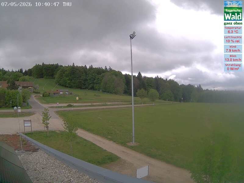 Archiv Foto Webcam DSV Nordic Aktivzentrum Waldmünchen-Althütte - Osten