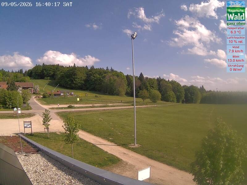 Archiv Foto Webcam DSV Nordic Aktivzentrum Waldmünchen-Althütte - Osten