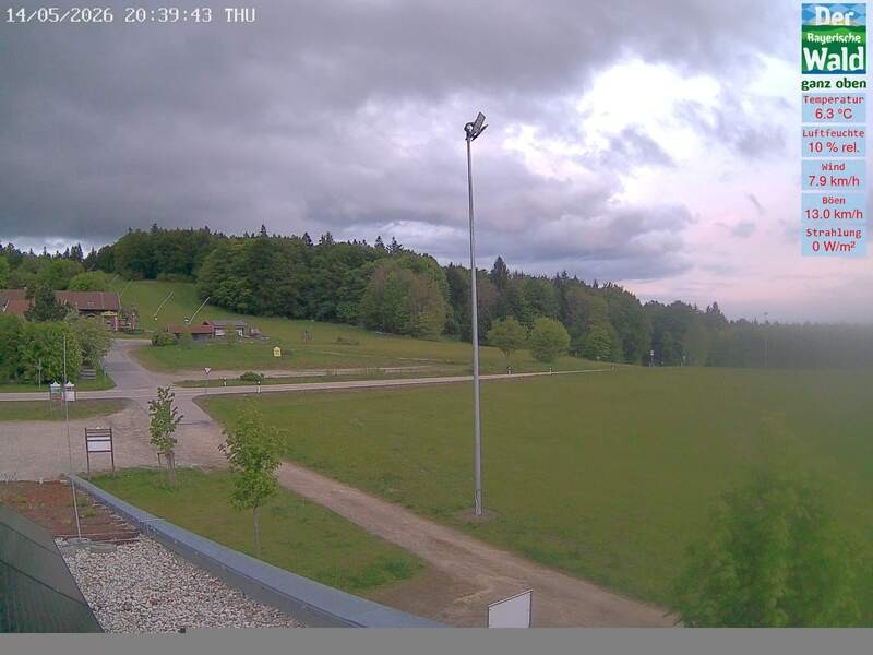 Archiv Foto Webcam DSV Nordic Aktivzentrum Waldmünchen-Althütte - Osten