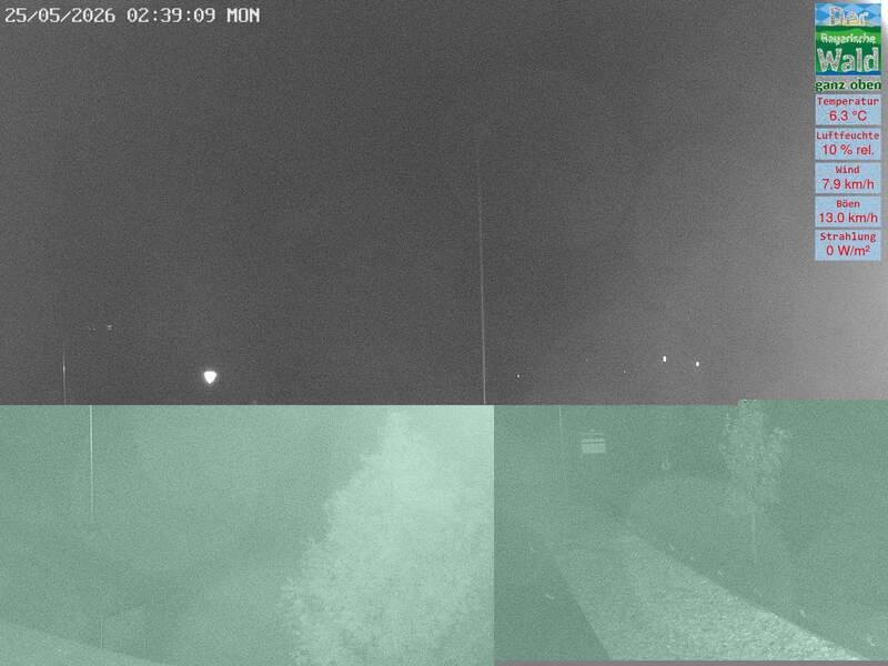Archiv Foto Webcam DSV Nordic Aktivzentrum Waldmünchen-Althütte - Osten