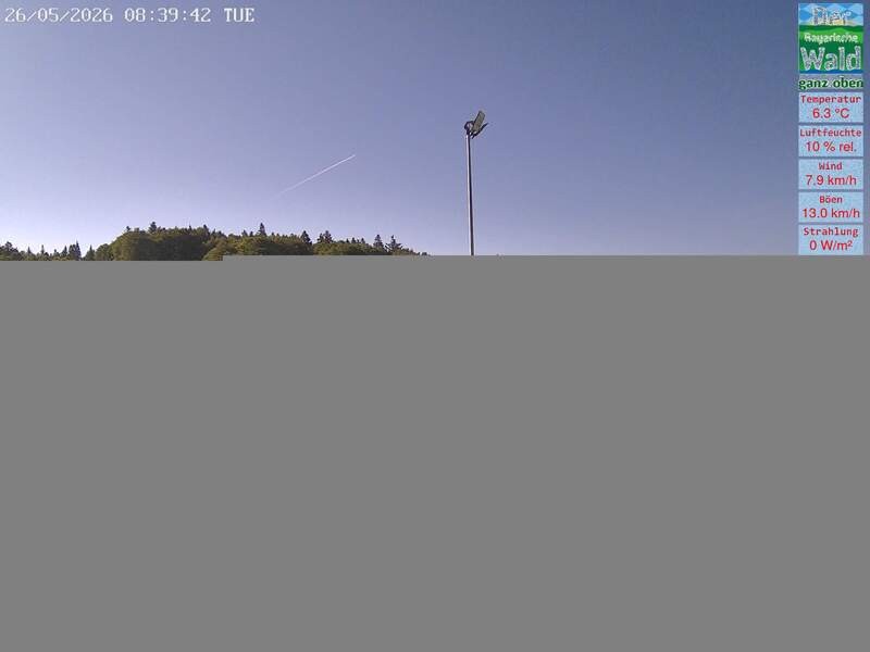 Archiv Foto Webcam DSV Nordic Aktivzentrum Waldmünchen-Althütte - Osten