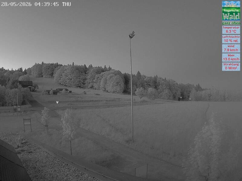 Archiv Foto Webcam DSV Nordic Aktivzentrum Waldmünchen-Althütte - Osten
