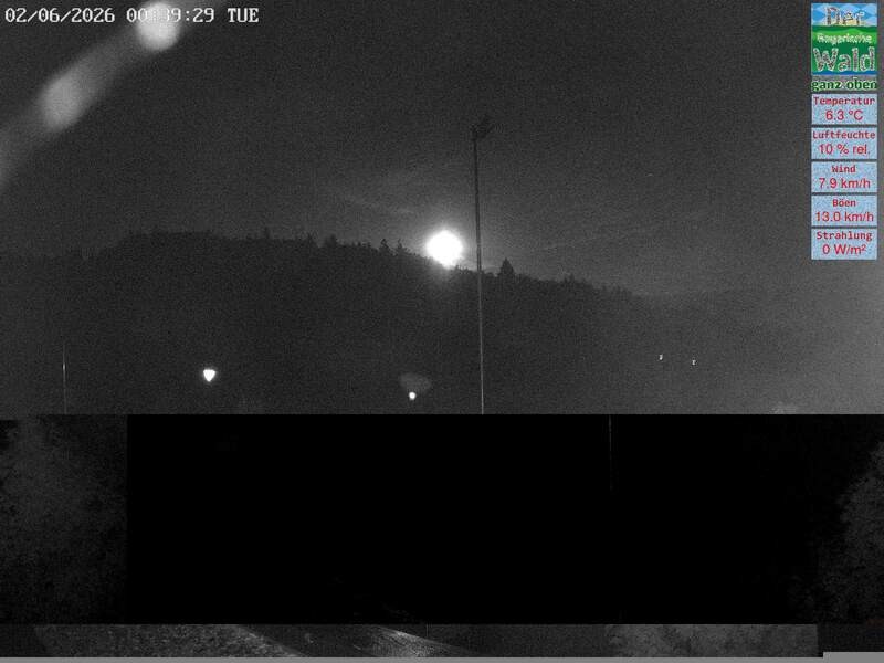 Archiv Foto Webcam DSV Nordic Aktivzentrum Waldmünchen-Althütte - Osten