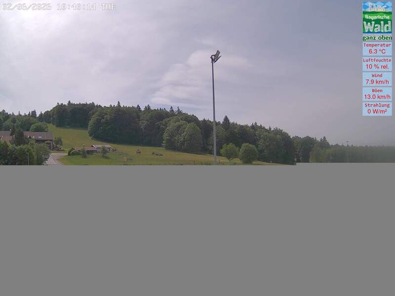 Archiv Foto Webcam DSV Nordic Aktivzentrum Waldmünchen-Althütte - Osten