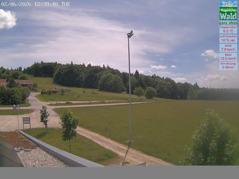 Archiv Foto Webcam DSV Nordic Aktivzentrum Waldmünchen-Althütte - Osten