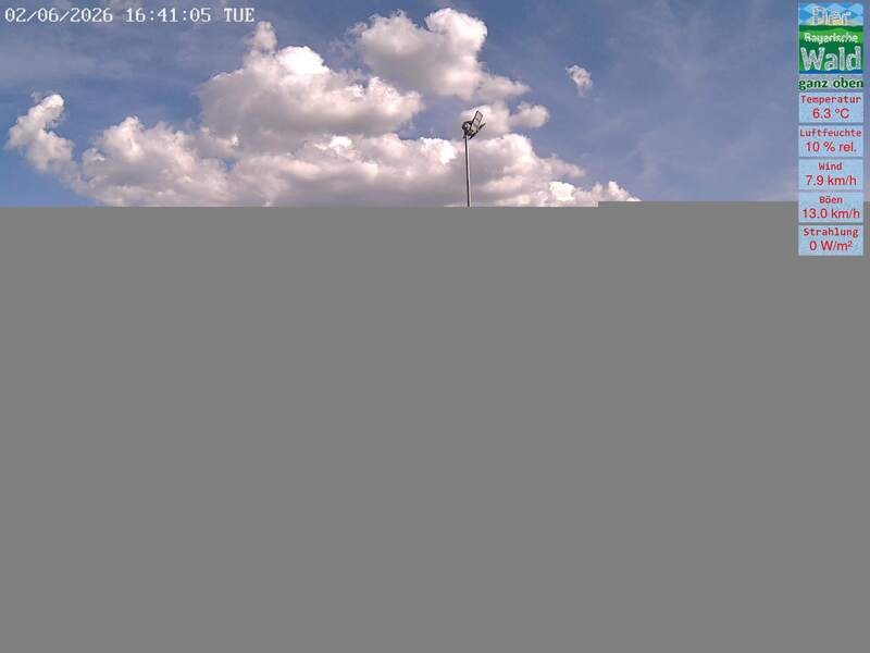 Archiv Foto Webcam DSV Nordic Aktivzentrum Waldmünchen-Althütte - Osten