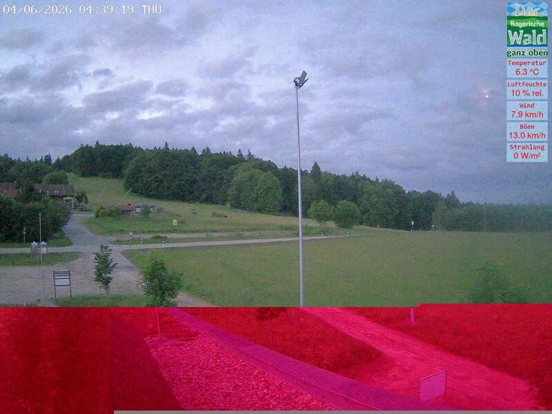 Archiv Foto Webcam DSV Nordic Aktivzentrum Waldmünchen-Althütte - Osten