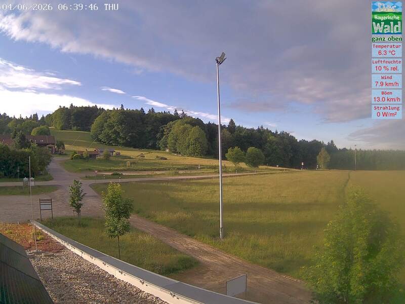 Archiv Foto Webcam DSV Nordic Aktivzentrum Waldmünchen-Althütte - Osten
