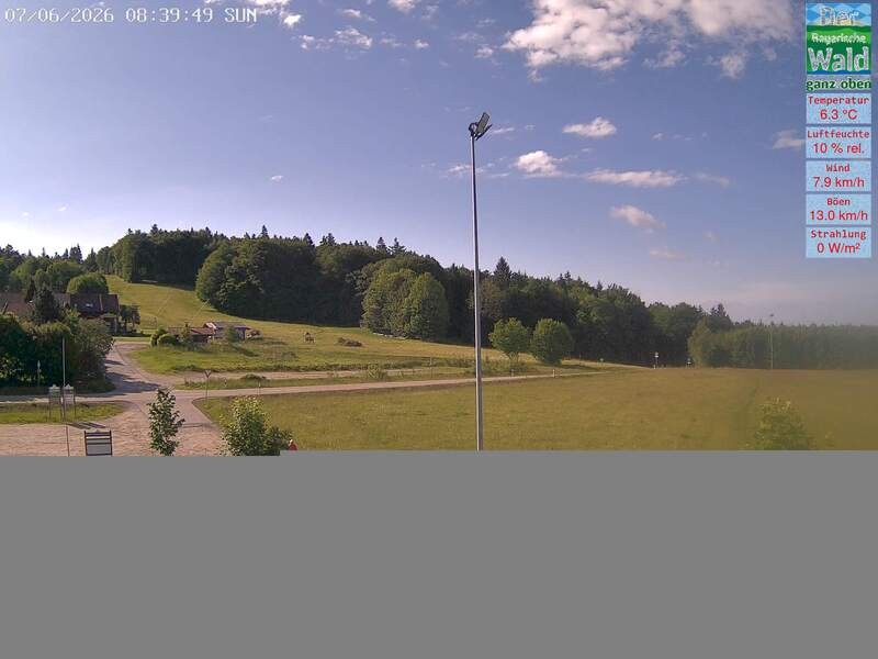 Archiv Foto Webcam DSV Nordic Aktivzentrum Waldmünchen-Althütte - Osten