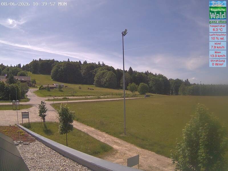 Archiv Foto Webcam DSV Nordic Aktivzentrum Waldmünchen-Althütte - Osten