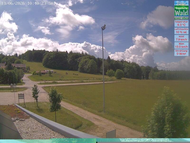 Archiv Foto Webcam DSV Nordic Aktivzentrum Waldmünchen-Althütte - Osten