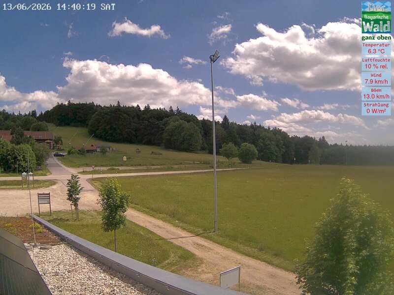 Archiv Foto Webcam DSV Nordic Aktivzentrum Waldmünchen-Althütte - Osten