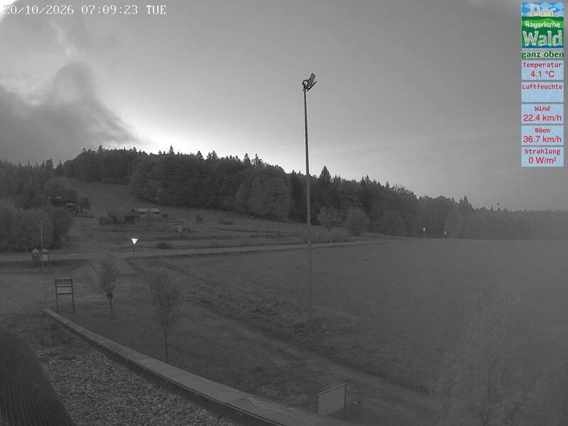 Archiv Foto Webcam DSV Nordic Aktivzentrum Waldmünchen-Althütte - Osten