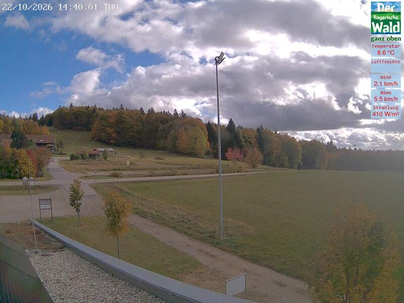 Archiv Foto Webcam DSV Nordic Aktivzentrum Waldmünchen-Althütte - Osten