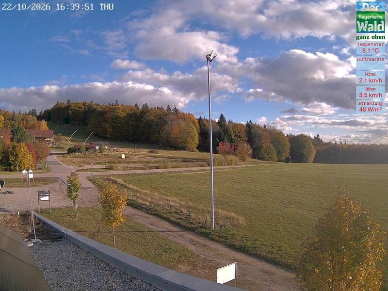 Archiv Foto Webcam DSV Nordic Aktivzentrum Waldmünchen-Althütte - Osten
