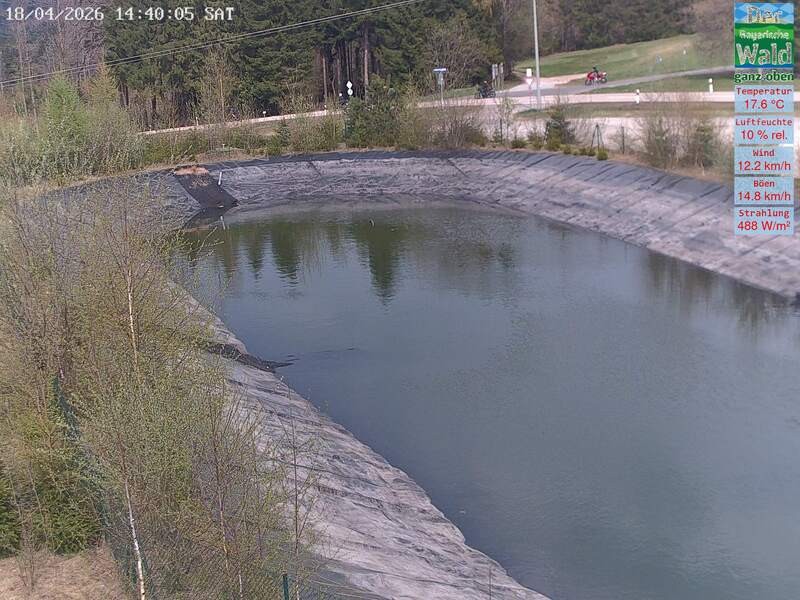 Archiv Foto Webcam Aktivzentrum Althütte - Blick nach Norden