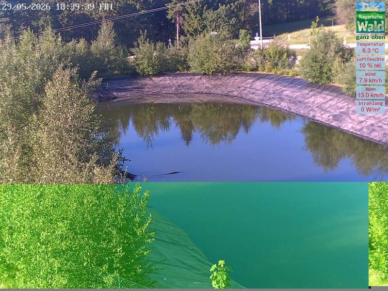 Archiv Foto Webcam Aktivzentrum Althütte - Blick nach Norden
